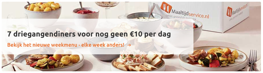 diner via maaltijdservice.nl maaltijdvoorziening